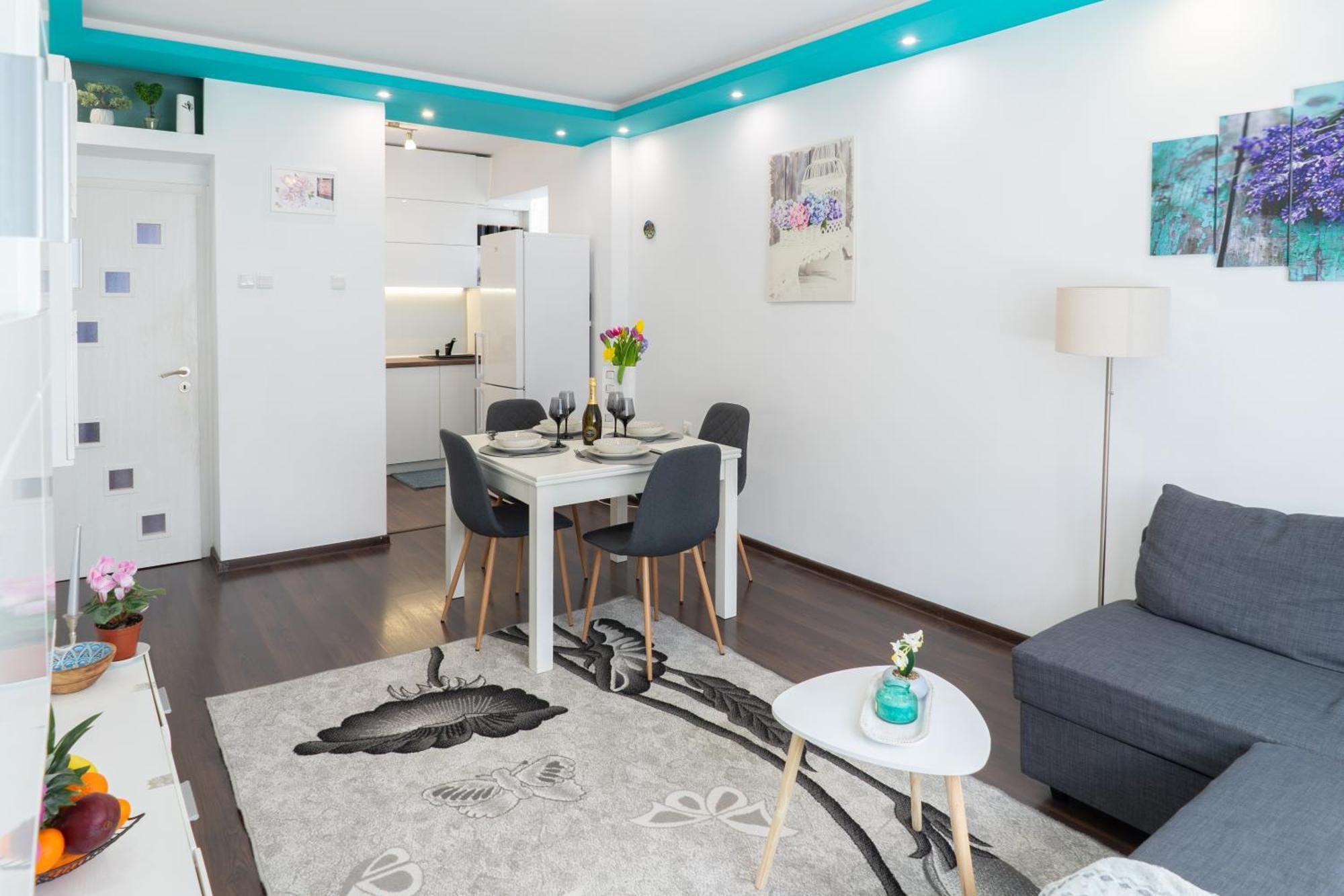 Luxury 2 Bedroom Apartment In Central Várna Kültér fotó