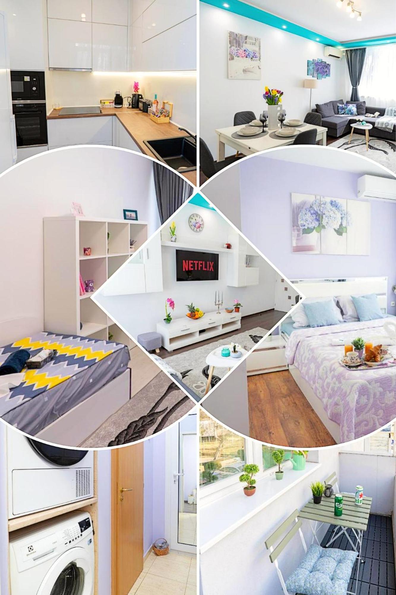 Luxury 2 Bedroom Apartment In Central Várna Kültér fotó